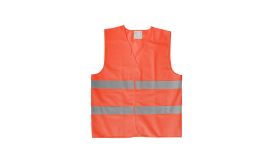 Visibo, vesta reflectorizanta, portocaliu neon, M