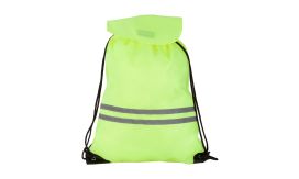 Carrylight, rucsac reflectorizant, galben neon