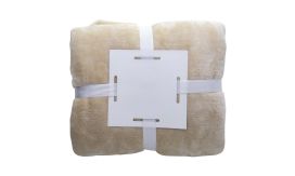 Espoo, pătură flanel, bej