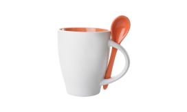 Spoon, cana, portocaliu