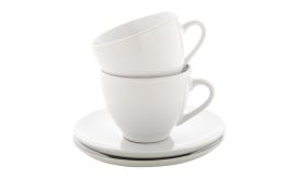 Typica, set cappuccino, alb