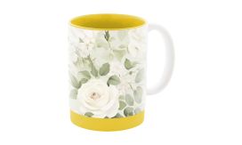 MultiColour Plus, Cană pentru sublimare, galben/alb