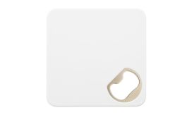 Hopfanatic, biscuite pahare, alb