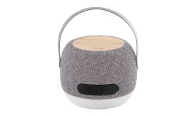 Lumifi, încărcător difuzor wireless, gri