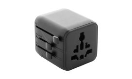 Jetsetter Pico, adaptor de călătorie RPC, negru