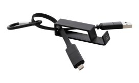 Cappy, cablu USB, negru