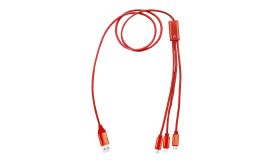 Ralong, cablu USB, roșu