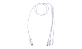 Ralong, cablu USB, argintiu