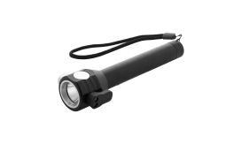 Hemmerg, lanternă cu ciocan de urgență, negru