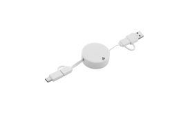 Rascop, cablu de încărcare USB RABS, alb