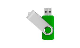 TwistDrive, unitate flash USB, verde