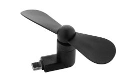 Blobile, ventilator pentru telefon, negru