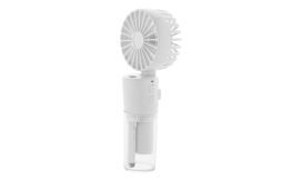 Misty, ventilator cu pulverizare cu apă, reîncărcabil, alb