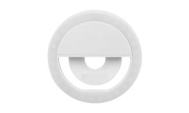 Radiance, selfie ring light RABS, alb