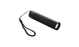 Chargelight Tone, Lanternă reîncărcabilă din aluminiu reciclat, negru