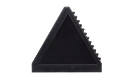TriScrap, racletă, negru