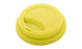 CreaCup, cană termoizolantă personalizată, capac, verde lime deschis