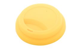 CreaCup Mini, cană termoizolantă personalizată, capac, galben