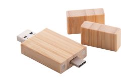Botgus, unitate flash USB OTG, natural