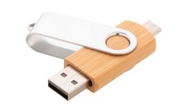 BooSpin, unitate flash USB OTG, natural