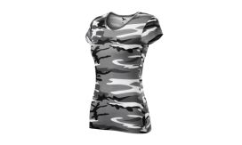 Camo Pure, Tricou pentru damă, camuflaj gri