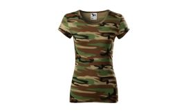 Camo Pure, Tricou pentru damă,  camuflaj maro