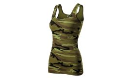 Camo Triumph, Top pentru damă, camuflaj verde