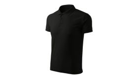 Pique Polo Free, Tricou polo pentru bărbaţi, negru