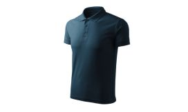 Pique Polo Free, Tricou polo pentru bărbaţi, albastru marin
