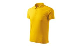 Pique Polo Free, Tricou polo pentru bărbaţi, galben