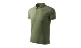 Pique Polo Free, Tricou polo pentru bărbaţi, khaki