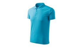Pique Polo Free, Tricou polo pentru bărbaţi, turcoaz
