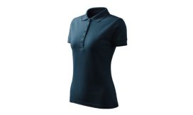 Pique Polo Free, Tricou polo pentru damă, albastru marin