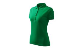 Pique Polo Free, Tricou polo pentru damă, verde mediu