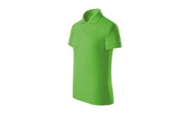 Pique Polo Free, Tricou polo pentru copii, verde măr