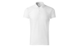 Joy, Tricou polo pentru bărbaţi, alb