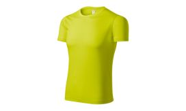 Pixel, Tricou unisex, galben neon