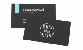 Carte de vizita tipărită color