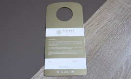 Door hanger tipărit color