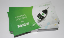 Flyer 1/3 din A4 tipărit color