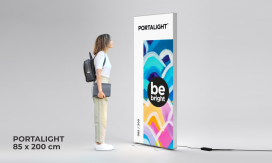 Casetă luminoasă textilă PORTALIGHT