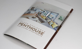 Pliant A3 deschis tipărit color