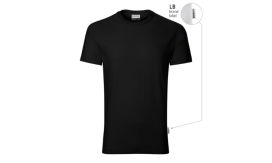 Resist heavy, Tricou pentru bărbaţi, negru 01 (brand label)