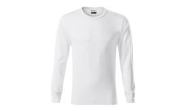 Resist LS, Tricou unisex, alb