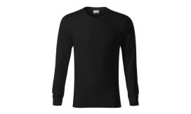 Resist LS, Tricou unisex, negru