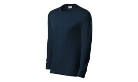 Resist LS, Tricou unisex, albastru marin