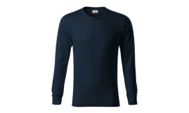 Resist LS, Tricou unisex, albastru marin