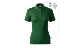 Resist Heavy Polo, Tricou polo pentru damă, verde sticlă 06 (brand label)