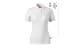 Resist Heavy Polo, Tricou polo pentru damă, alb 00 (brand label)