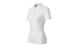 Reserve, Tricou polo pentru damă, alb 00 (brand label)